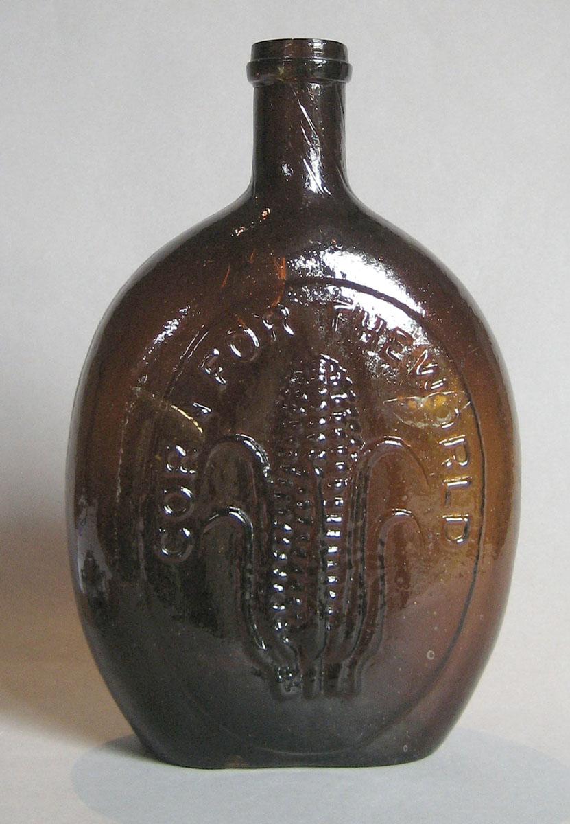 1973.0422.002 (side 1) Glass Flask