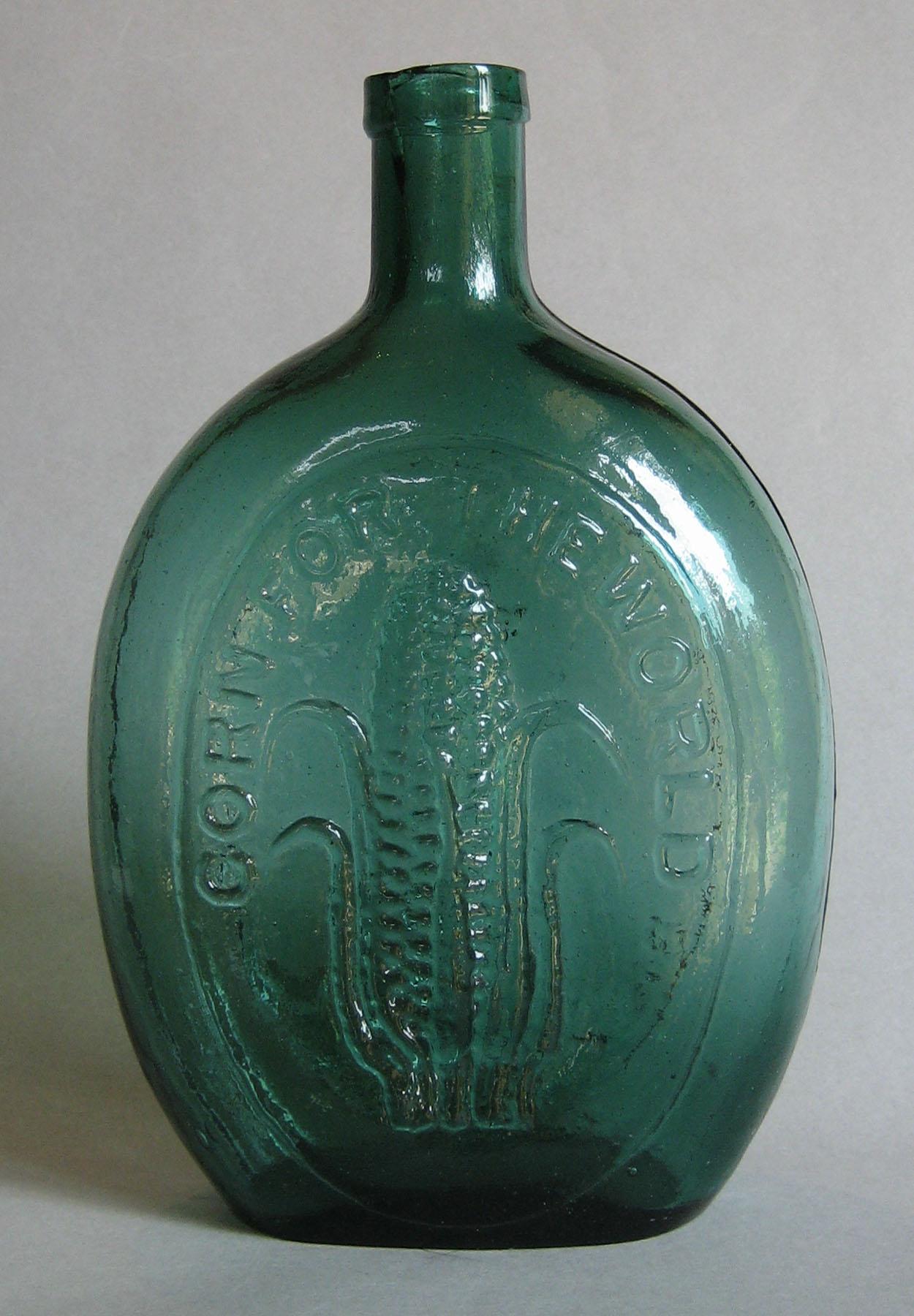 1973.0422.003 (side 1) Glass Flask