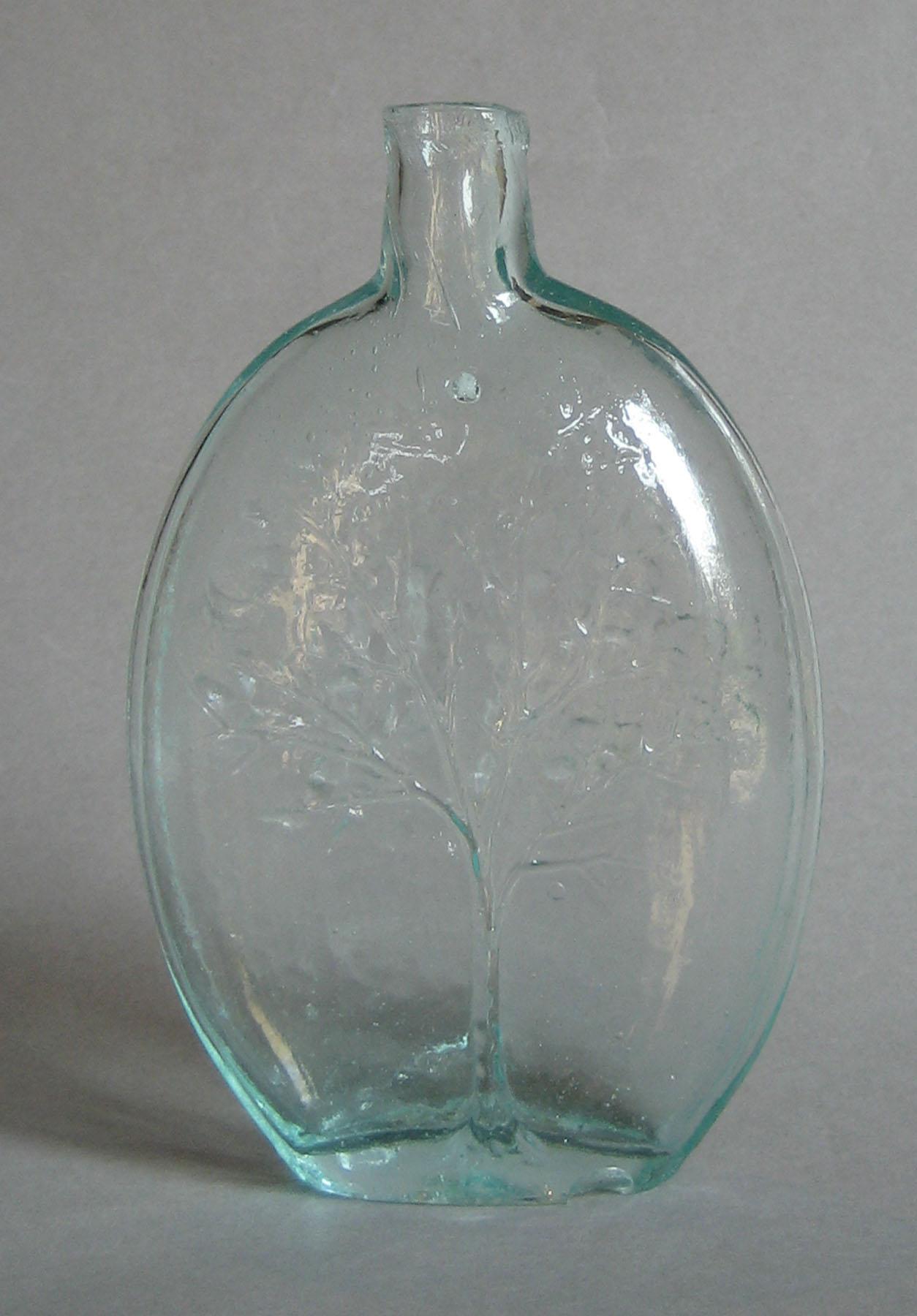 1973.0426.002 (side 2) Glass Flask