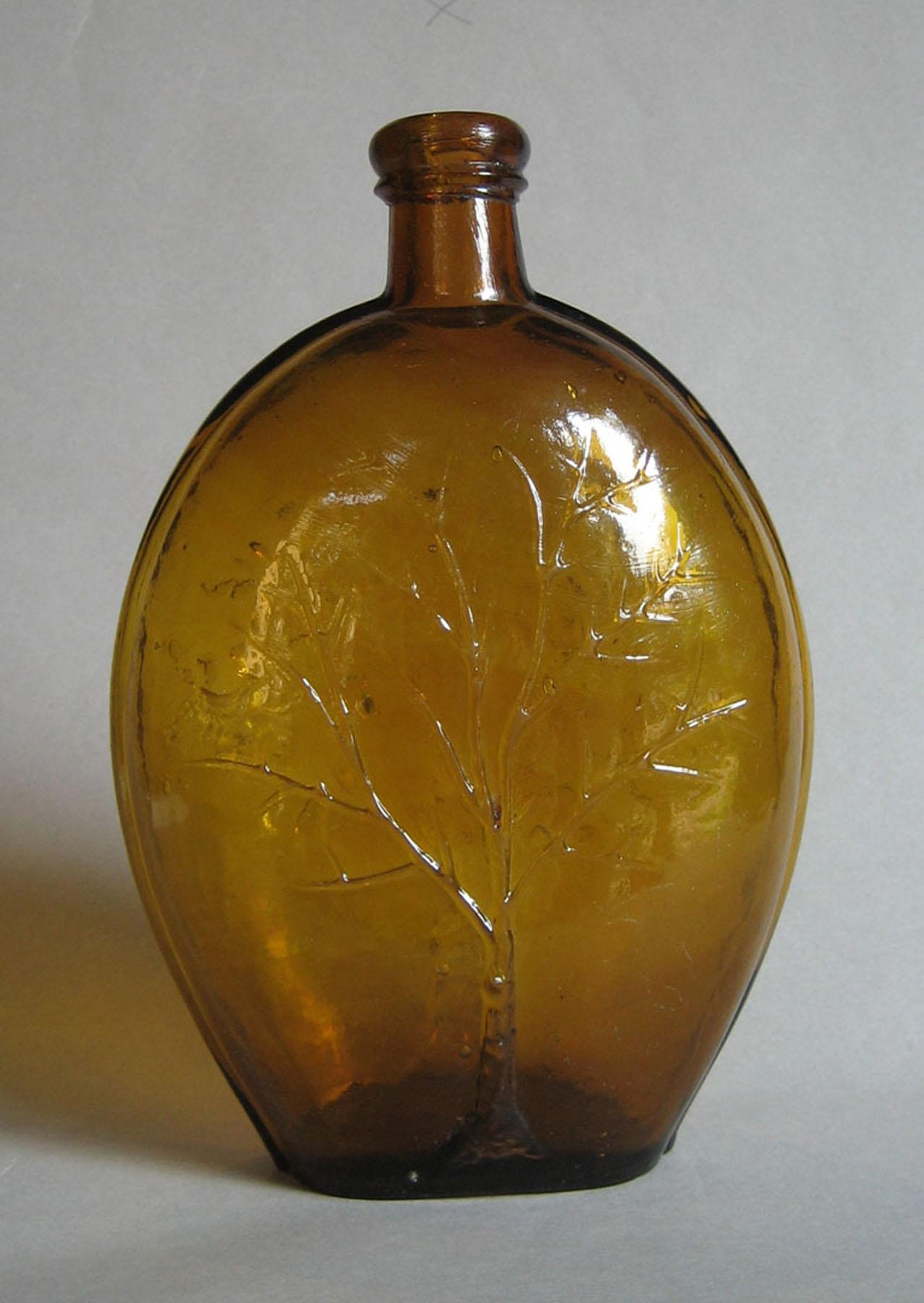1973.0426.003 (side 2) Glass Flask