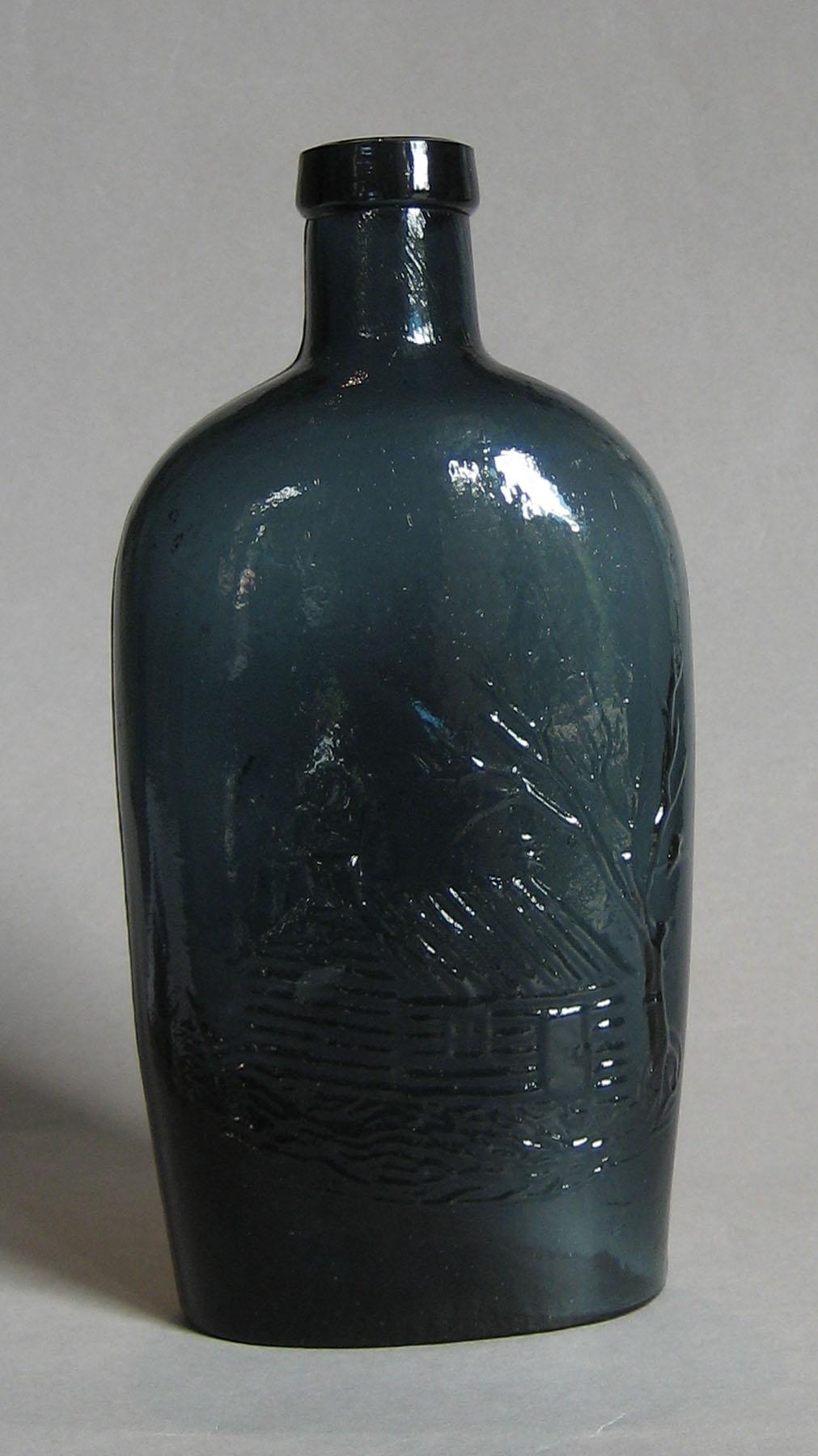 1973.0431.002 (side 1) Glass Flask