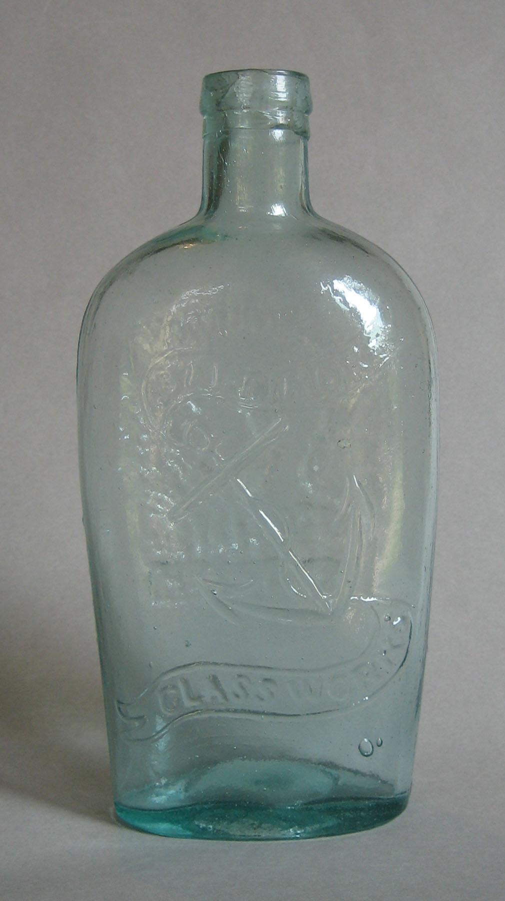 1973.0431.003 (side 2) Glass Flask