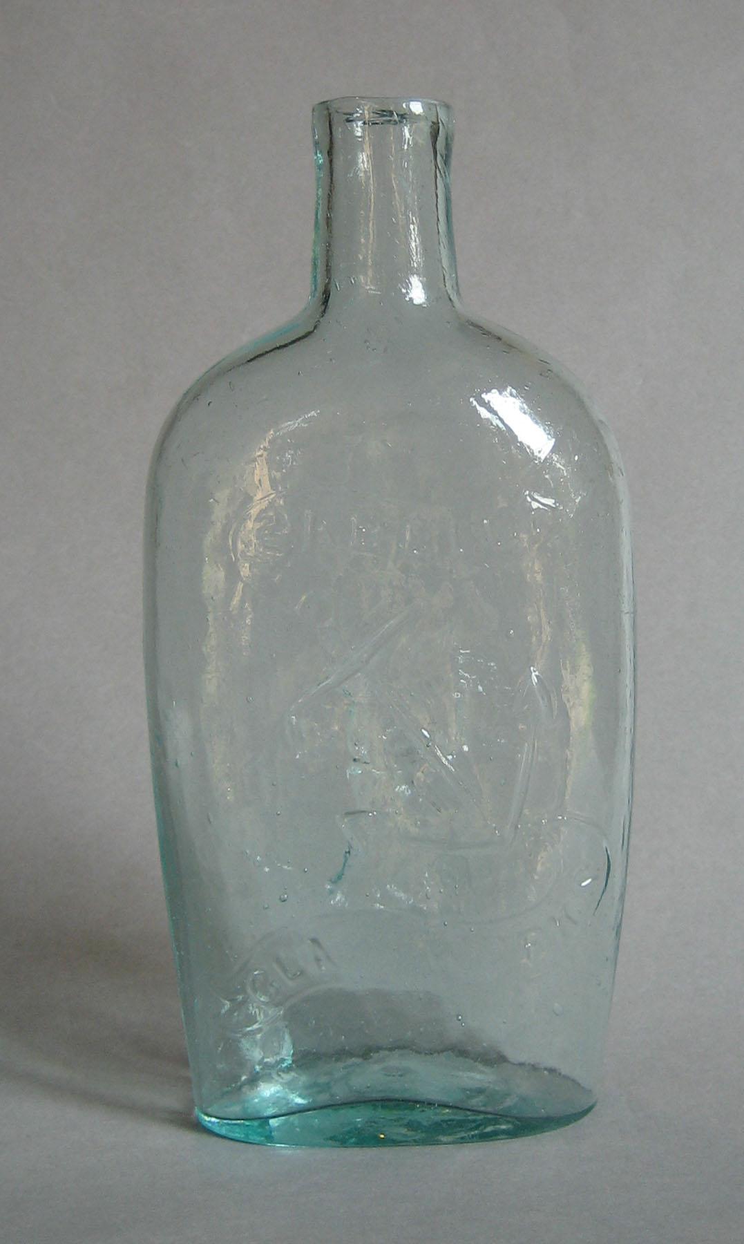 1973.0431.004 (side 1) Glass Flask