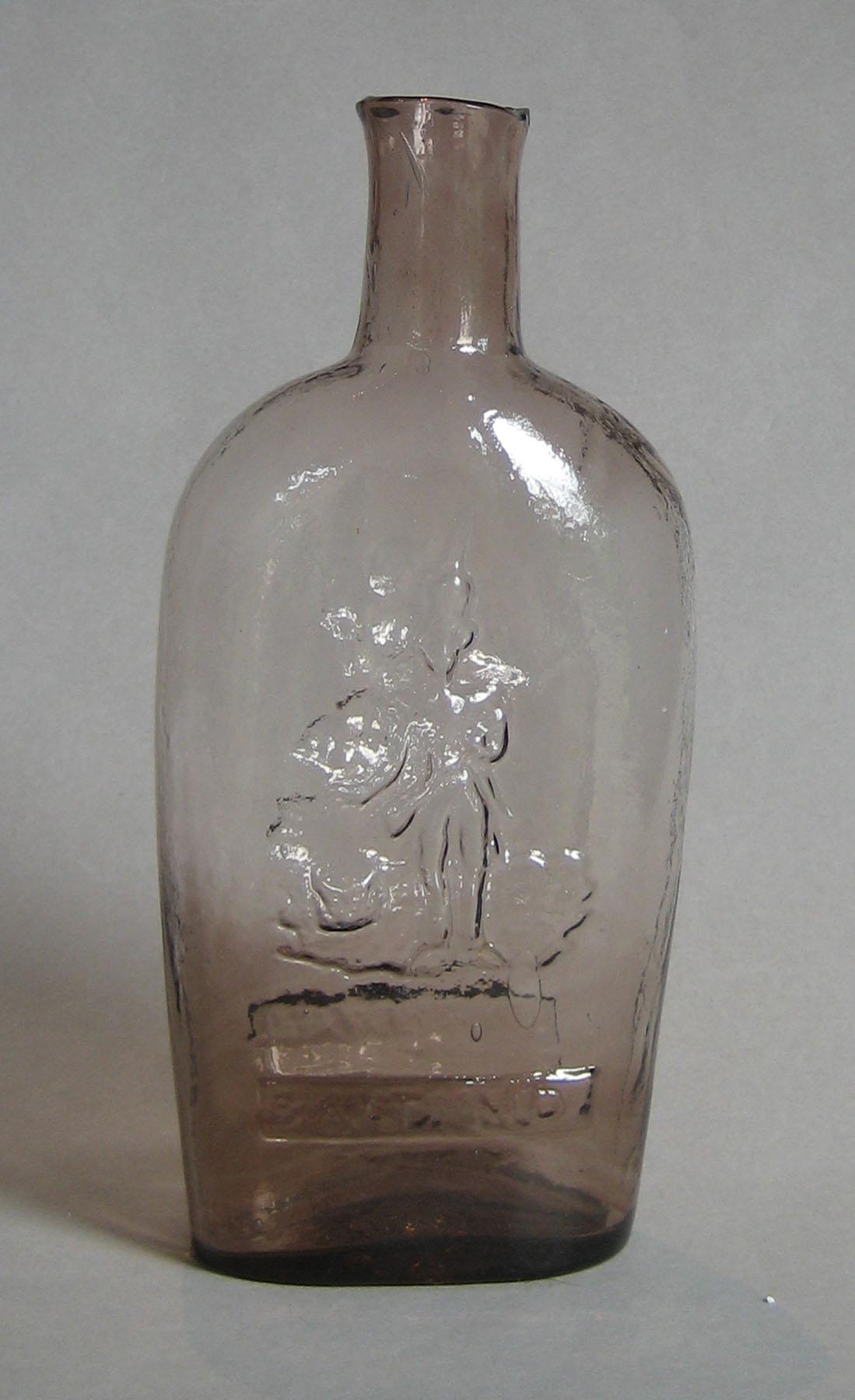 1973.0432.002 (side 2) Glass Flask
