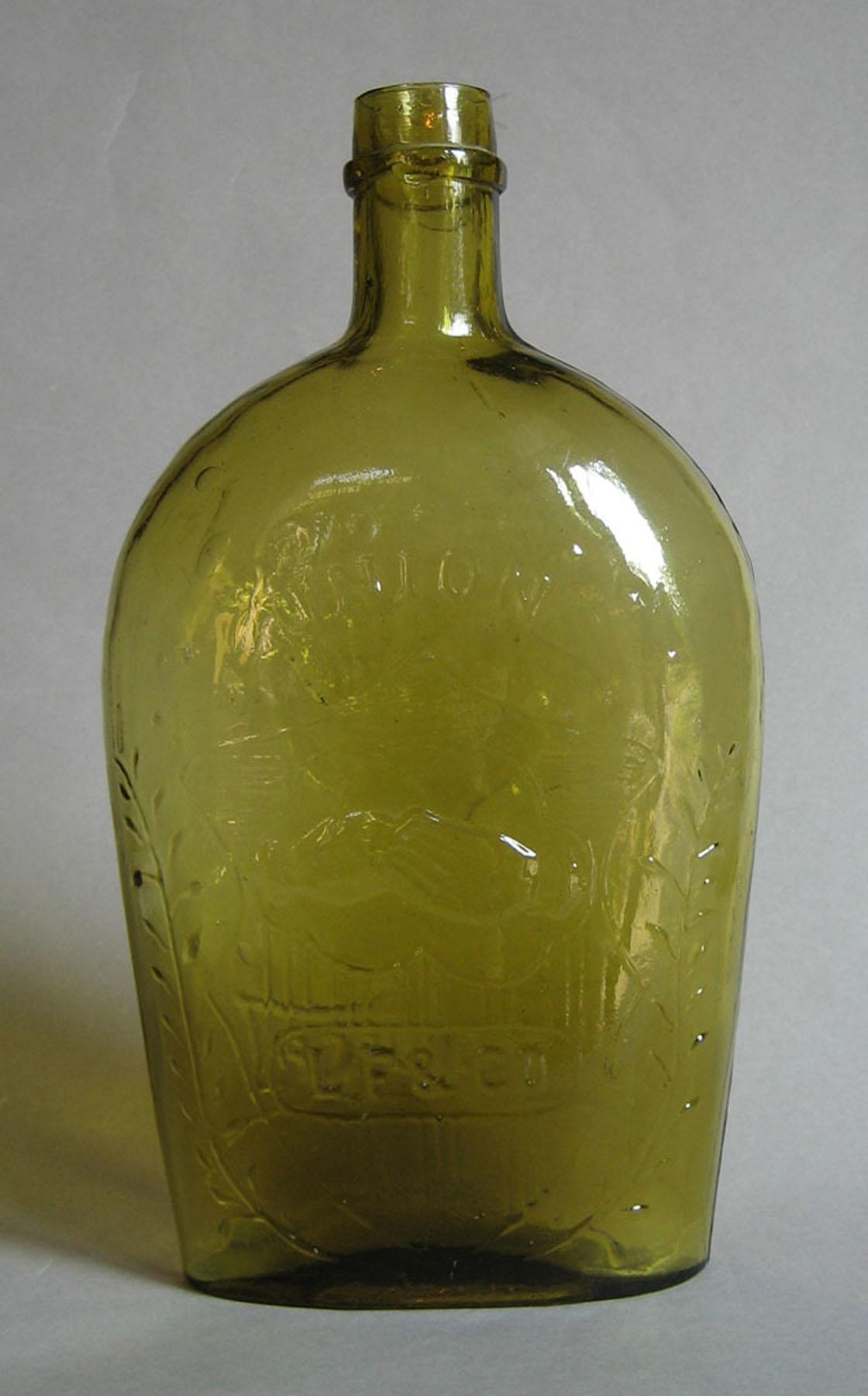 1973.0436.003 (side 2) Glass Flask