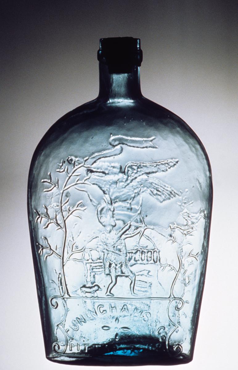 1973.0436.004 Glass Flask