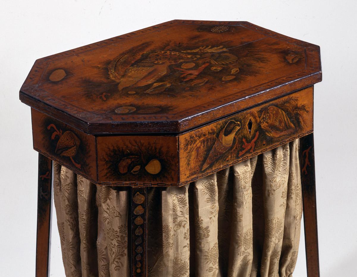 1957.0983 Table, Work table (detail)