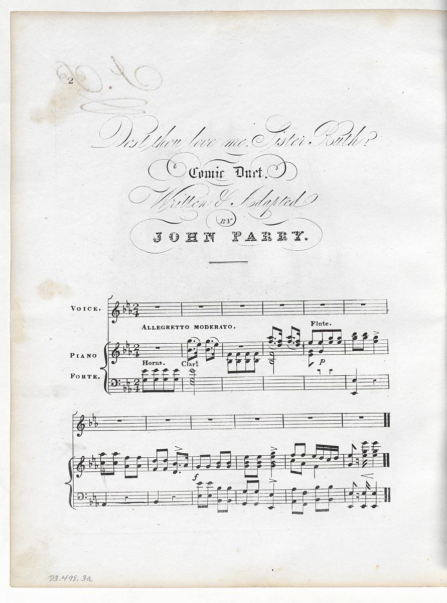 1973.0498.003 A Sheet Music, Verso
