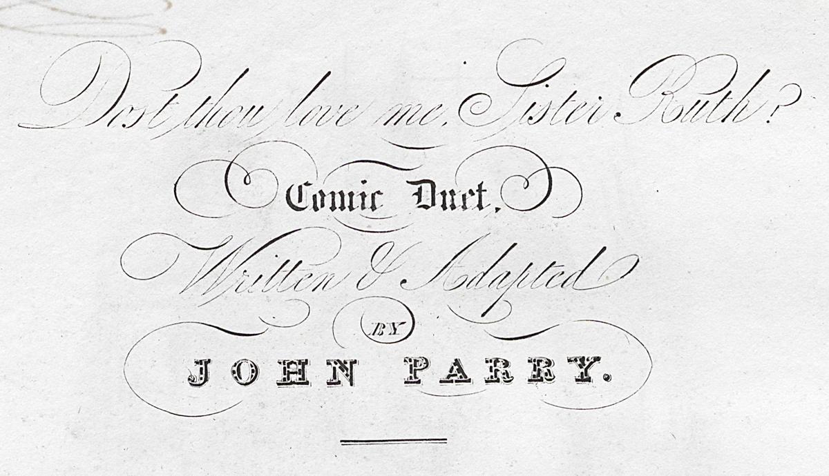 1973.0498.003 A Sheet Music, Verso Detail