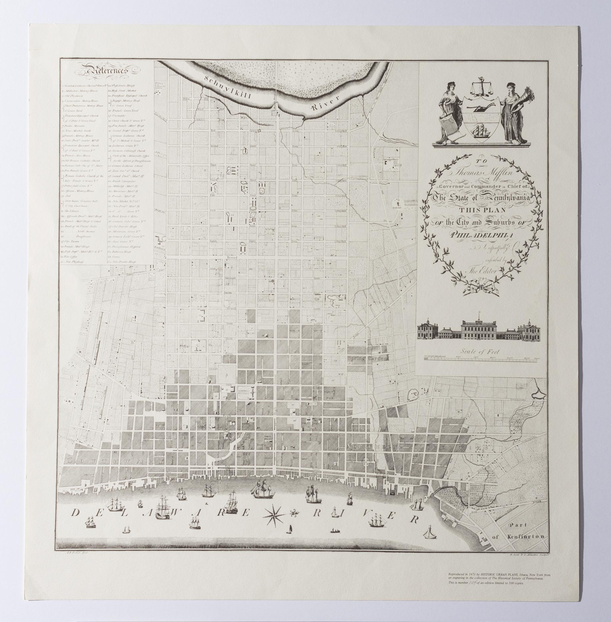 1973.0511 Map, view 2, raking light