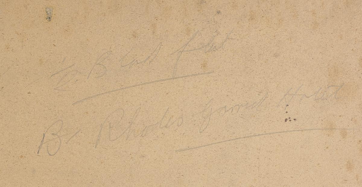 1973.0533 Print, Verso Detail