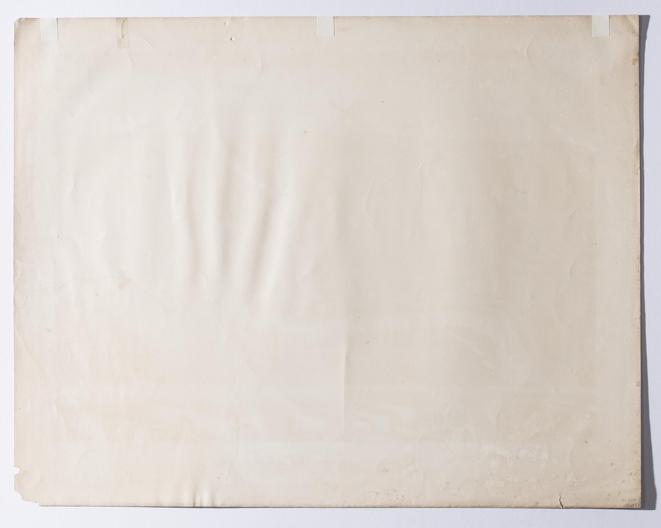 1973.0559 Print, view 4, reverse, raking light