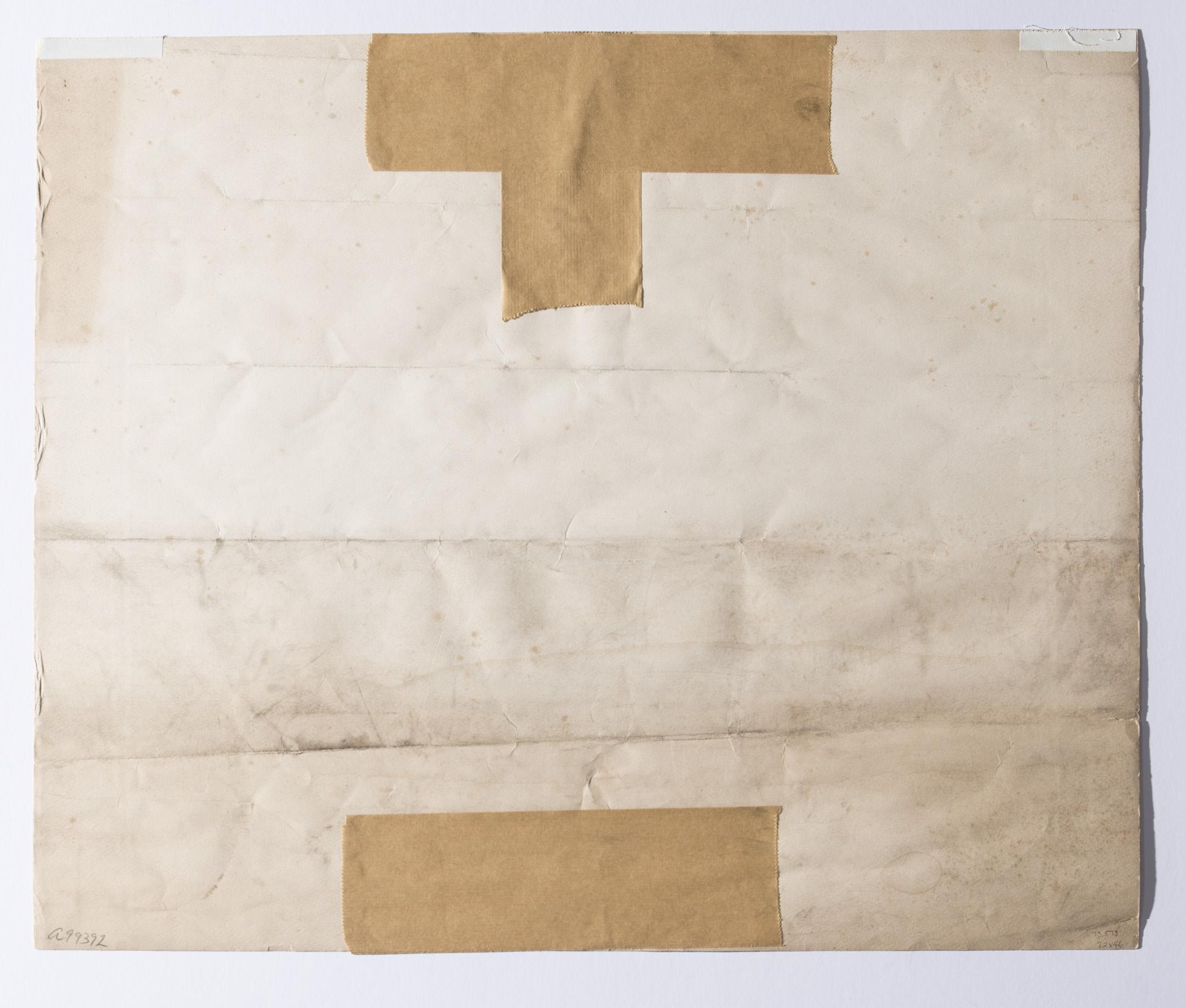 1973.0573 Print, view 4, reverse, raking light