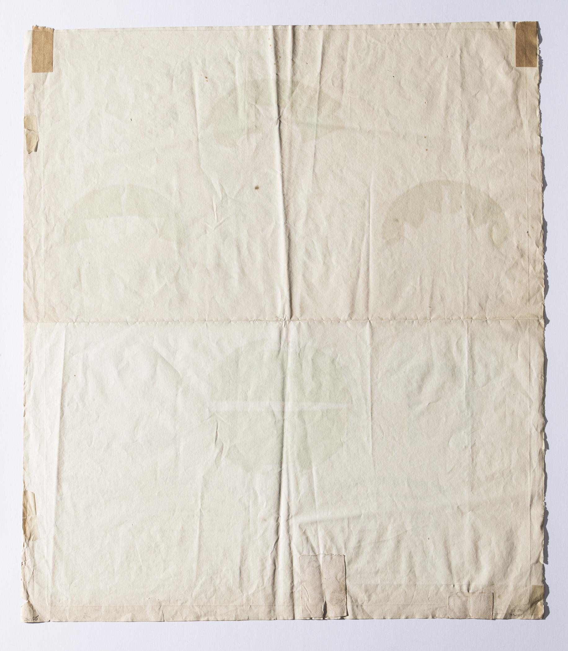1973.0581 Print, view 4, reverse, raking light