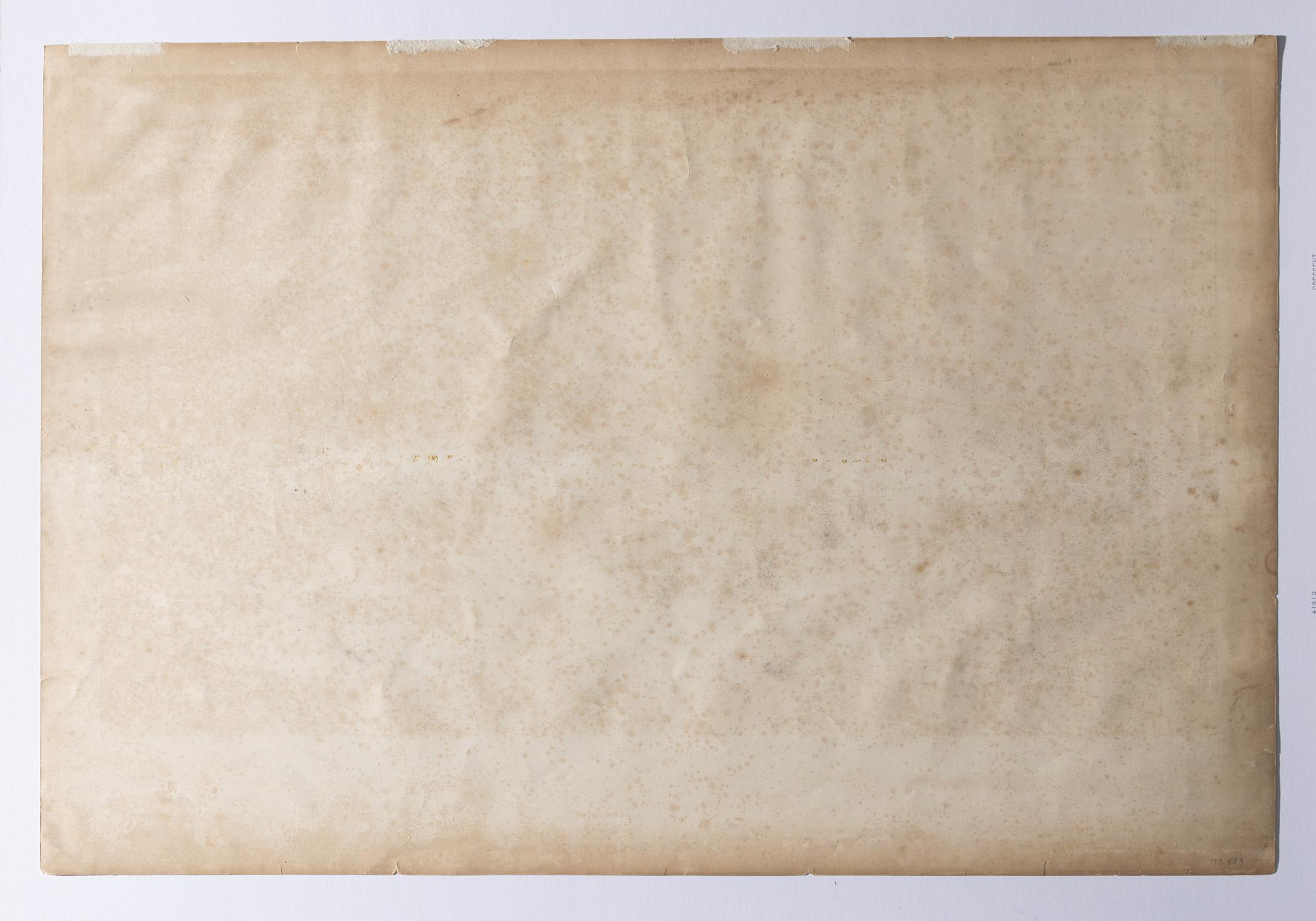 1973.0583 Print, view 4, reverse, raking light