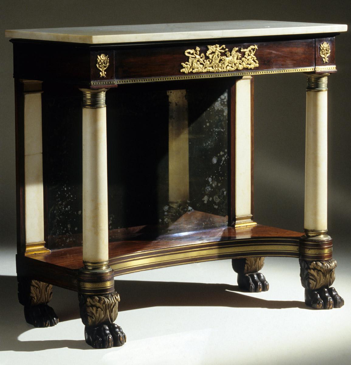 1974.0002 Table, Pier table (view 3)