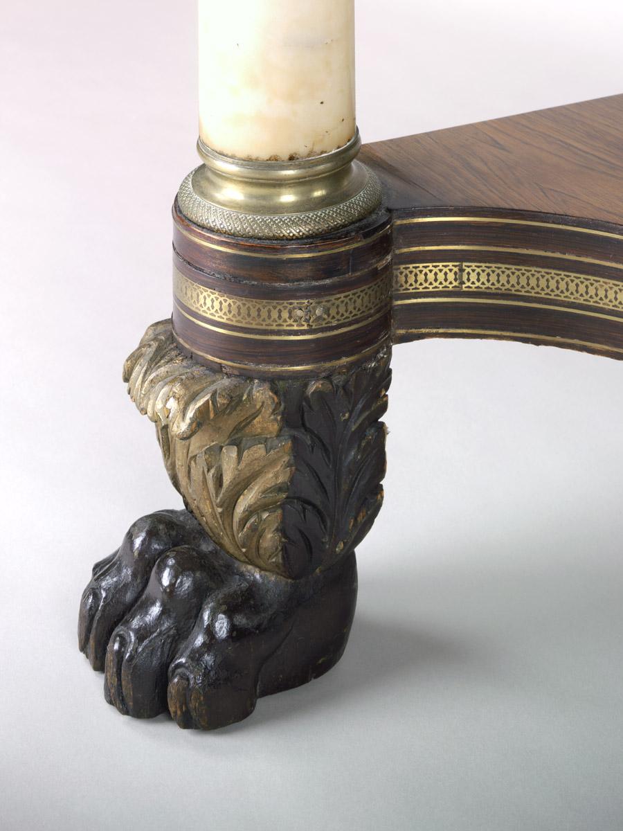 1974.0002 Pier table (foot detail)