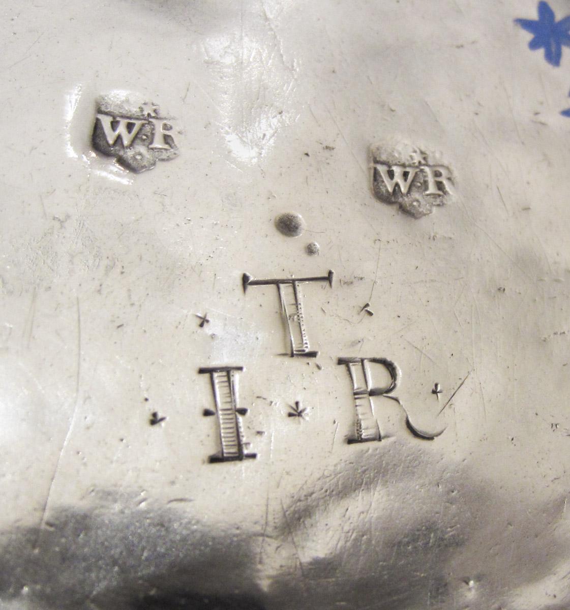 1974.0004 Cup, mark and engraving