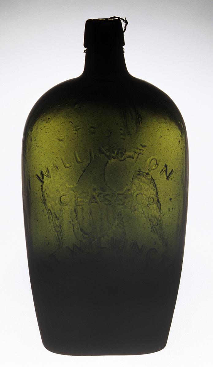 1974.0016 Flask, Opposite Side