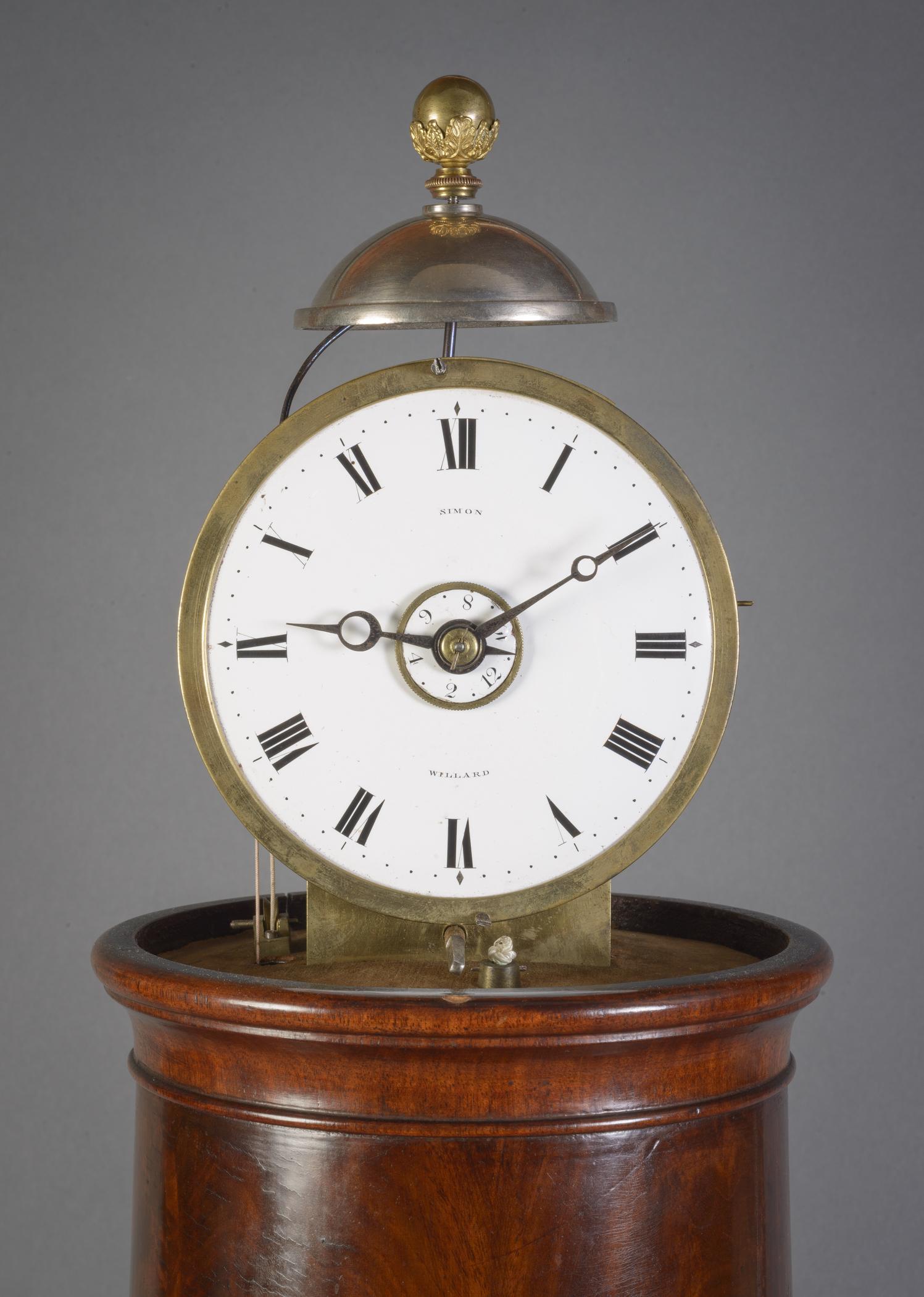 1957.1011 A - H Clock, detail 1