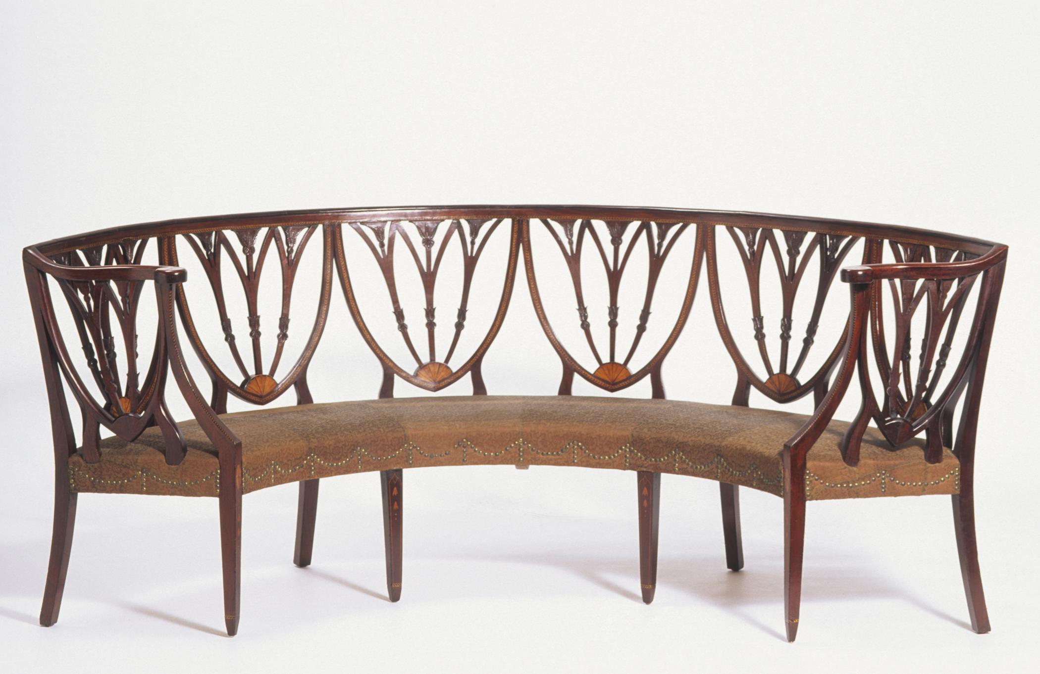 1957.1015 Settee, view 2