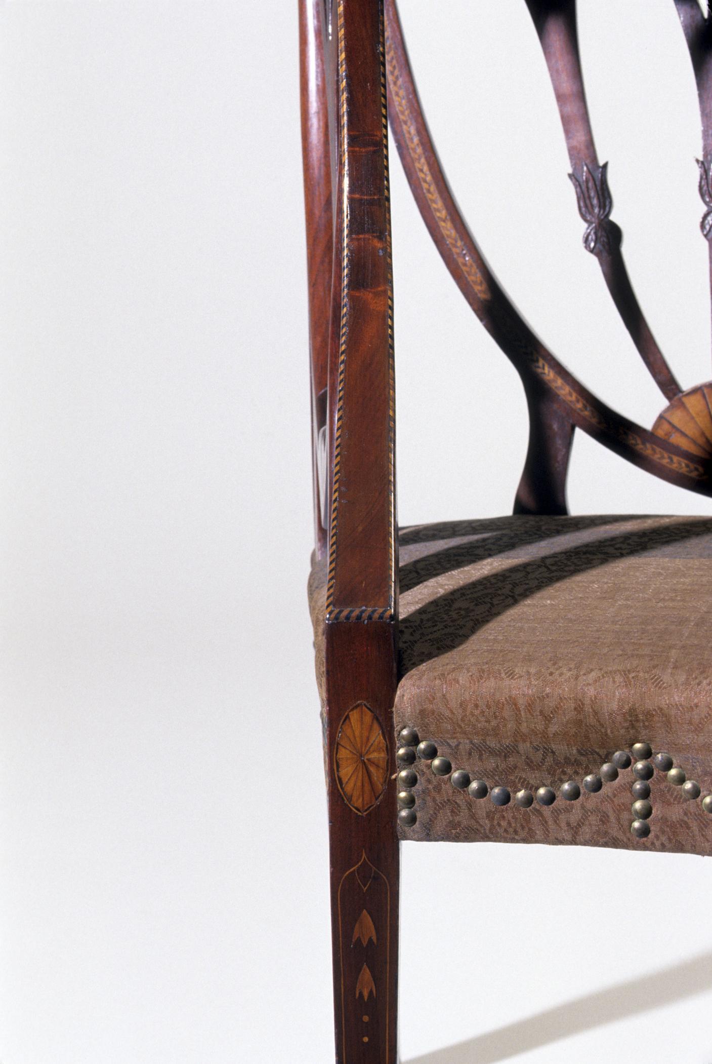 1957.1015 Settee, detail 2
