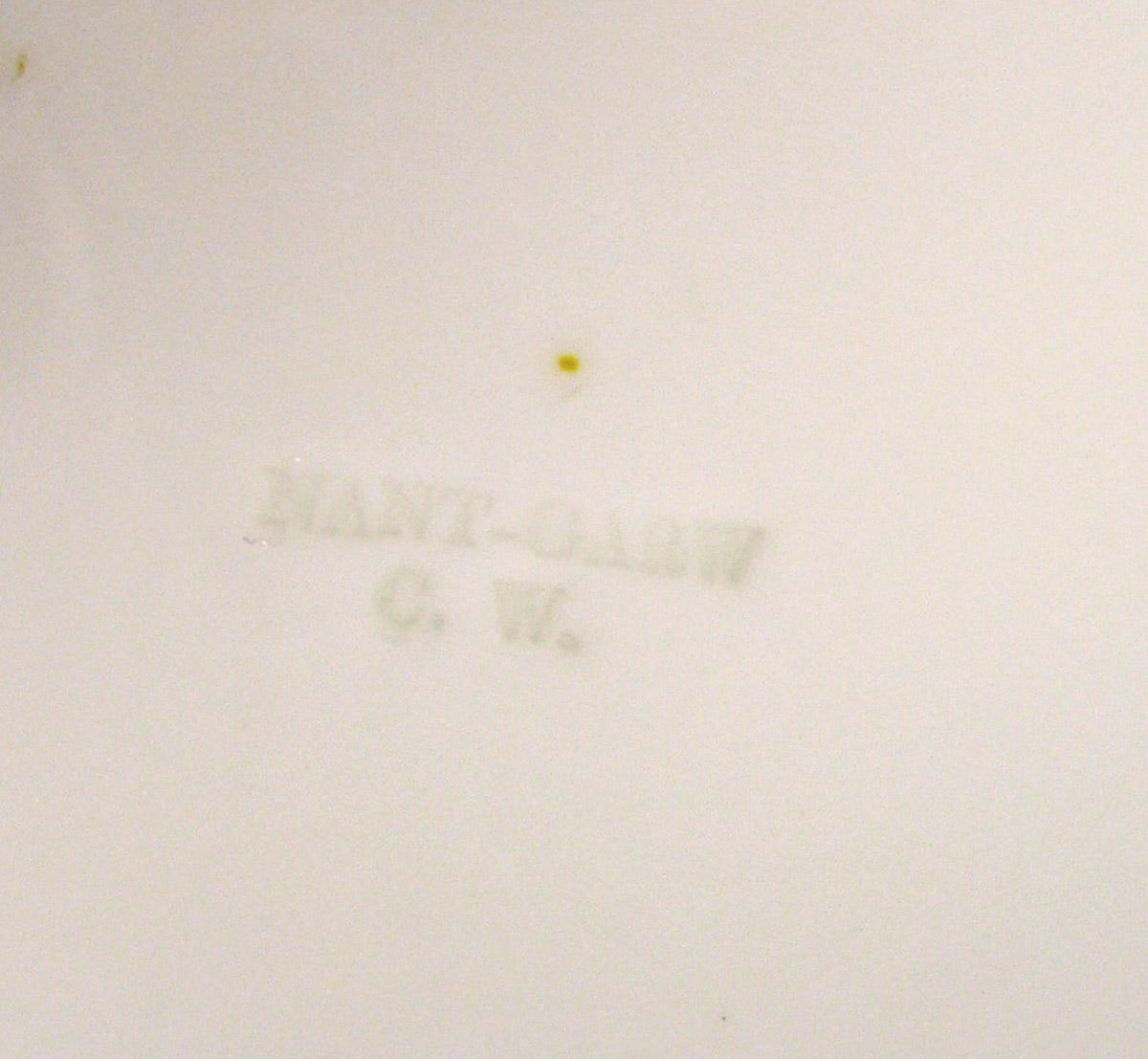 1974.0062 Plate (mark)