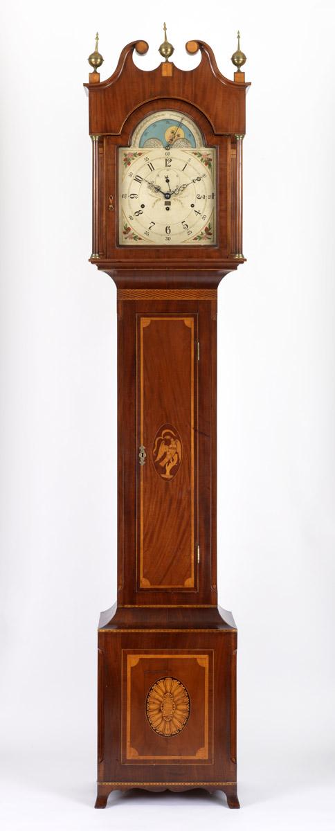 1957.1026 Clock, Tall clock