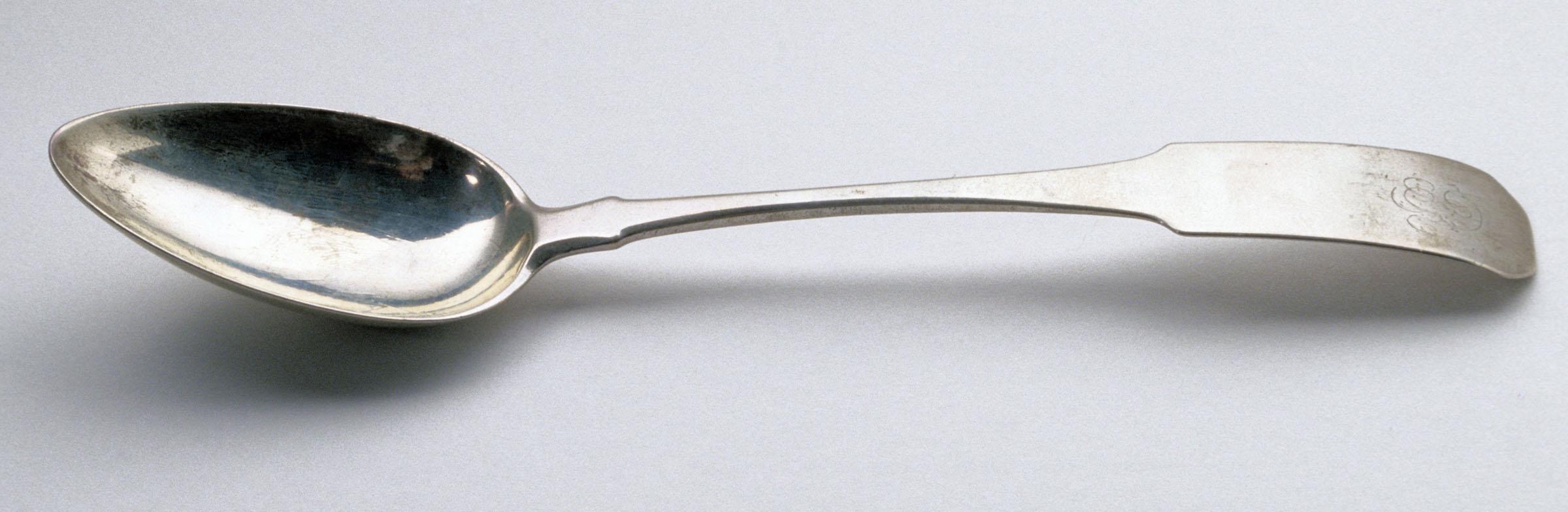 1974.0073 Spoon, Tablespoon, view 1