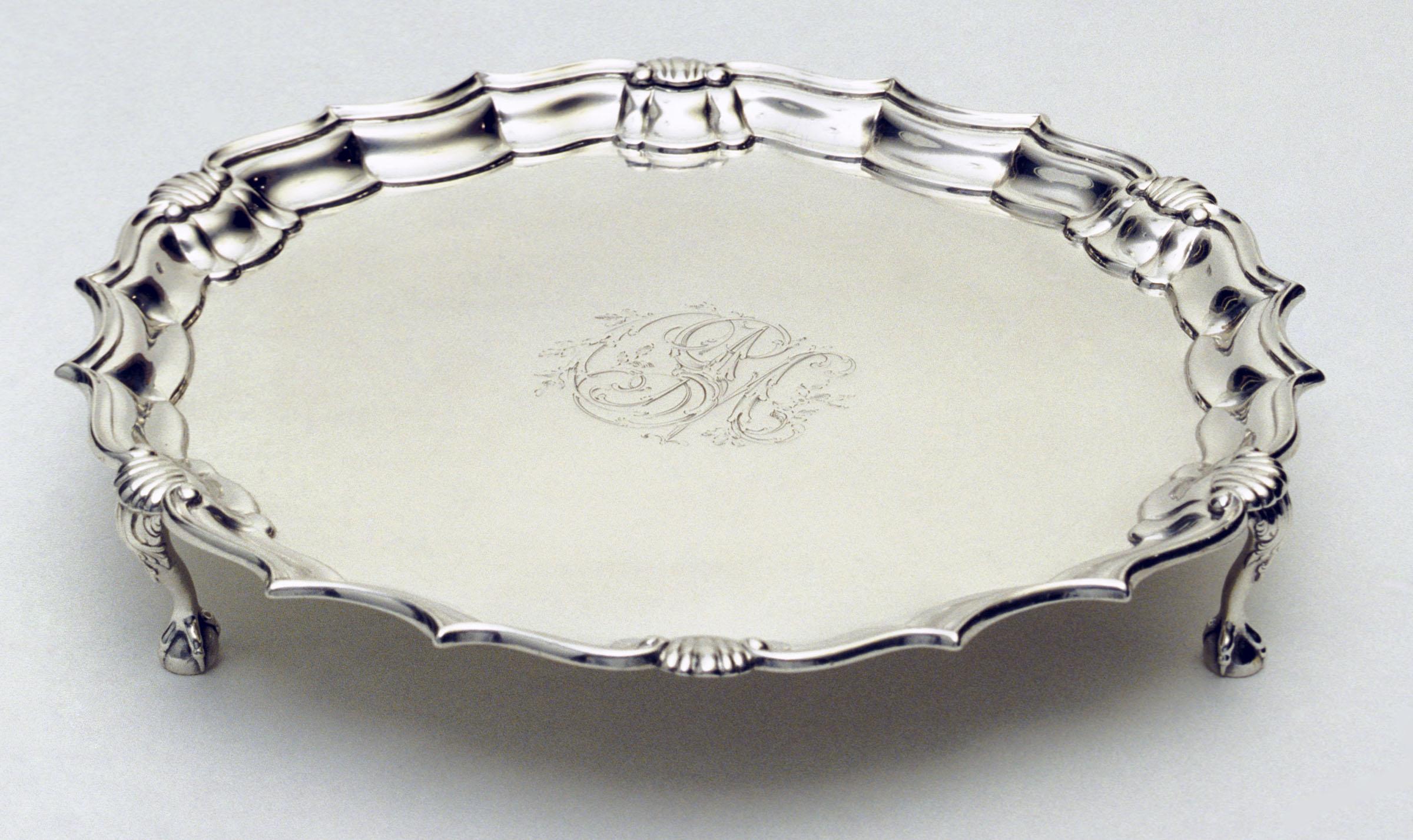 1951.0063 Salver, view 2