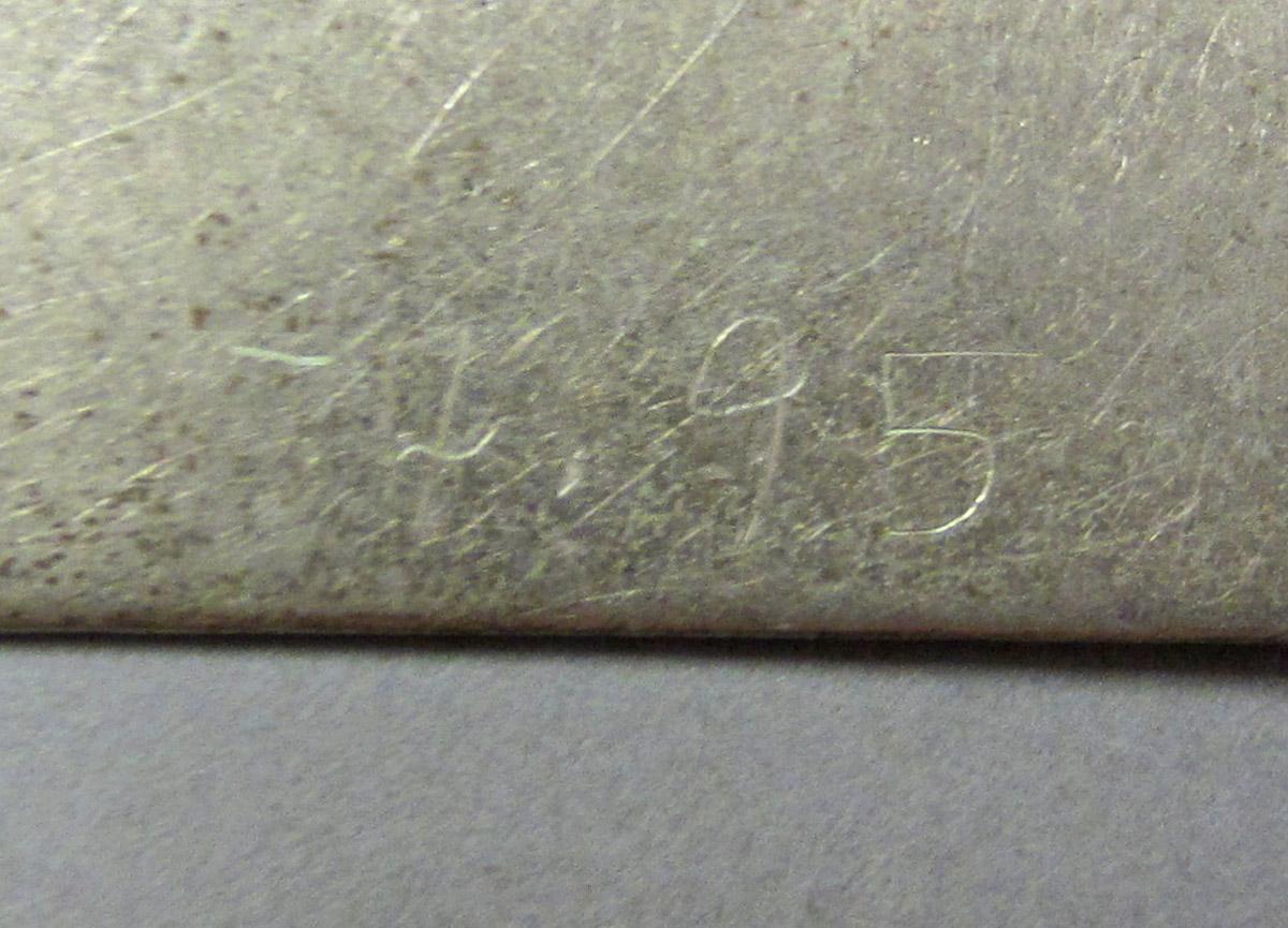 1974.0095 Spoon, inscription