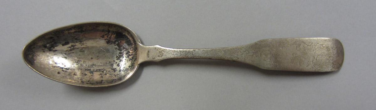 1974.0096 Spoon, upper surface