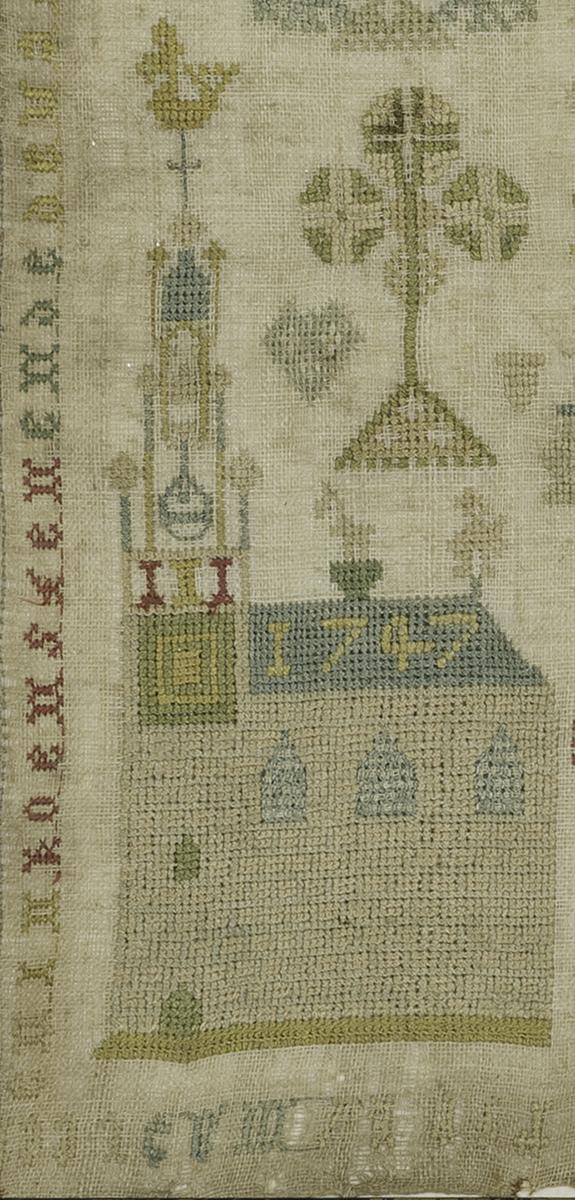 1974.0109 A Sampler, Detail 12