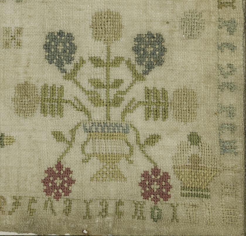1974.0109 A Sampler, Detail 15
