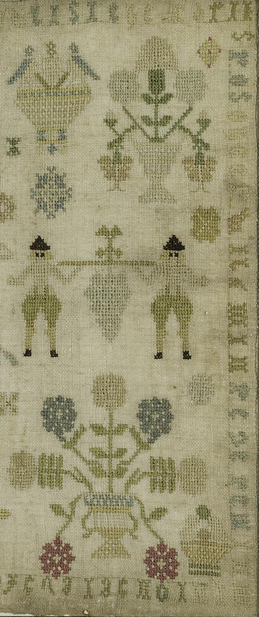 1974.0109 A Sampler, Detail 3