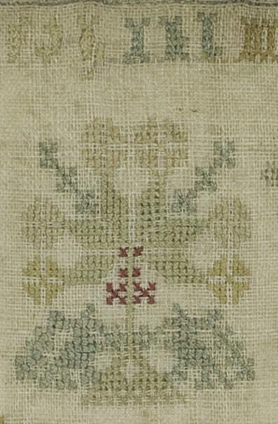 1974.0109 A Sampler, Detail 5