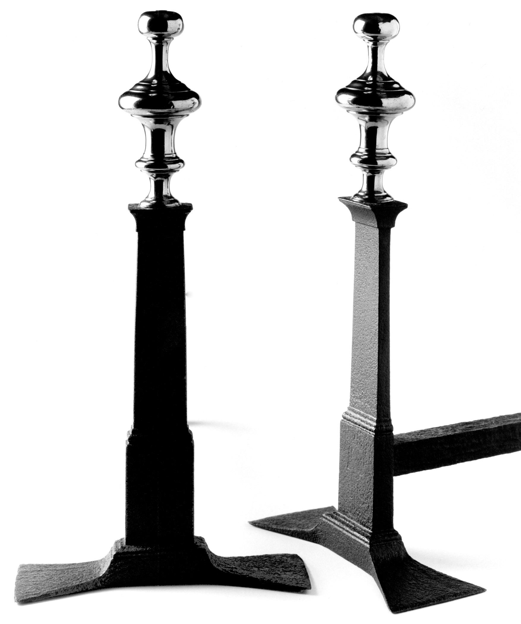 1974.0121.001, 1974.0121.002 Andirons (view 2)