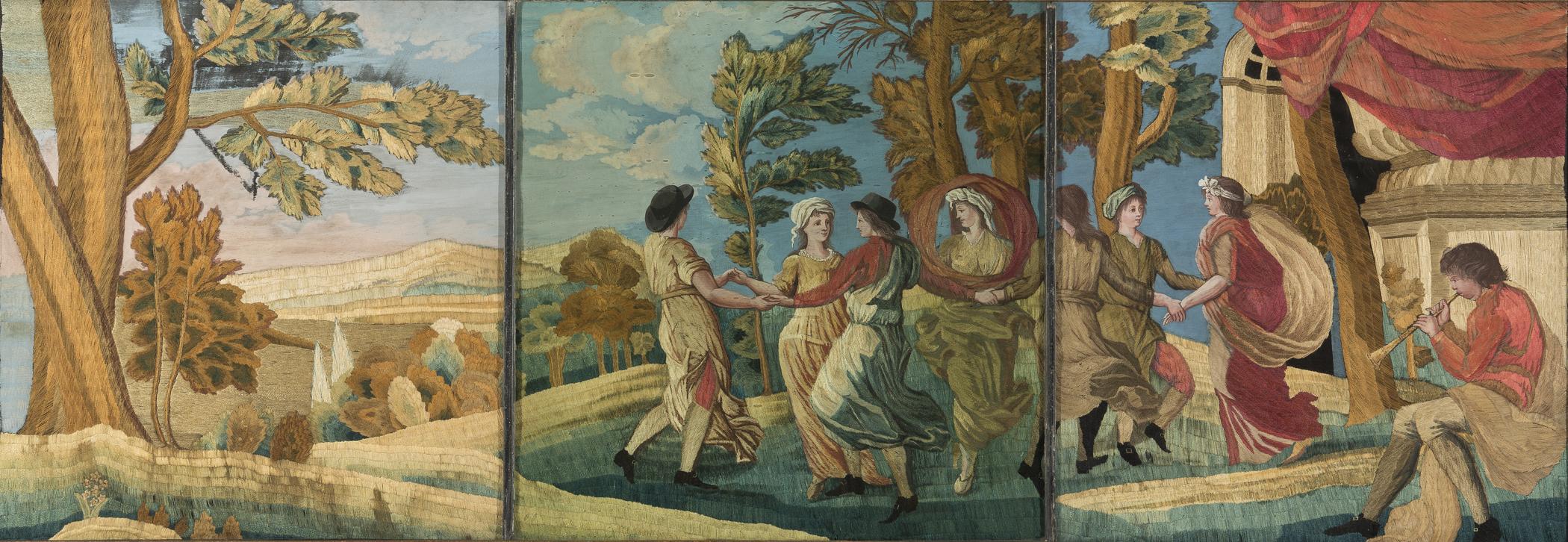 1957.1030 A Needlework picture, view 1