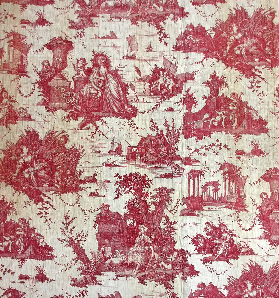 T456 textile, printed design repeat