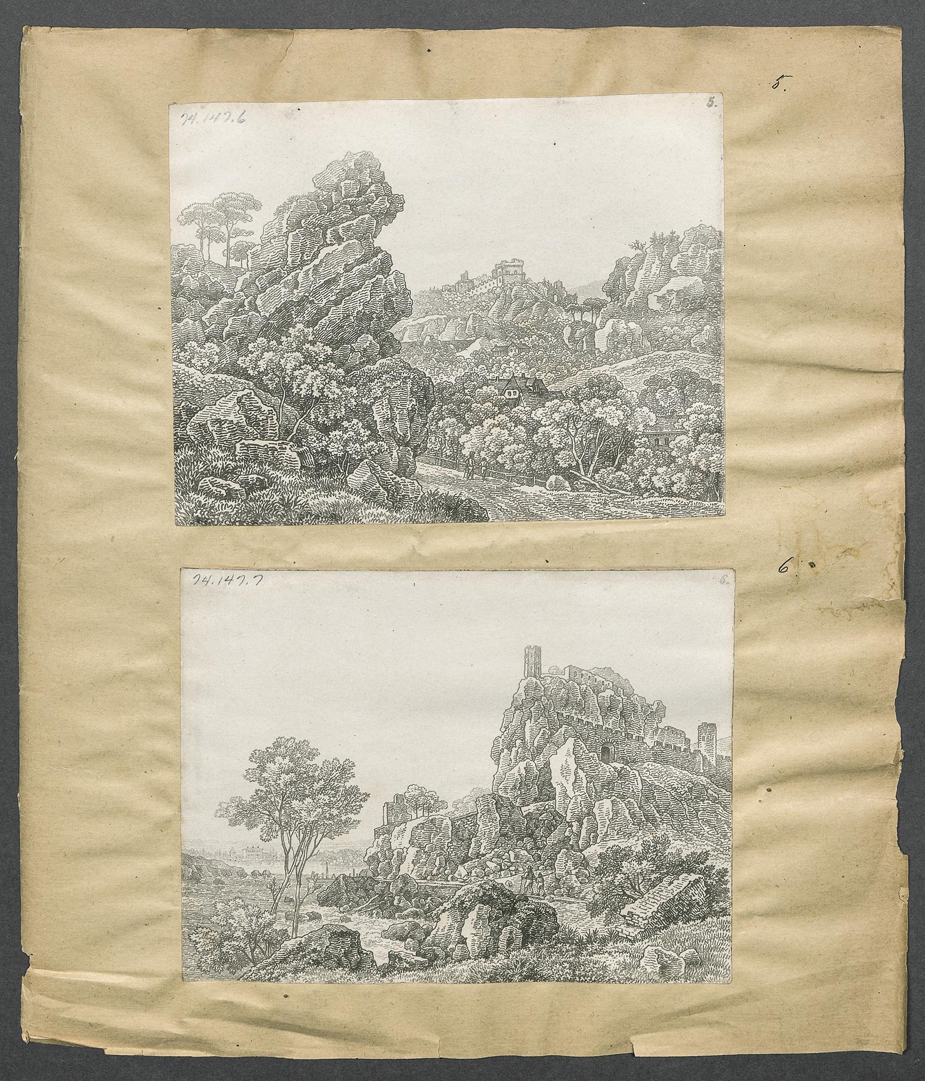 1974.0147.006 and 1974.0147.007 Print, view 1