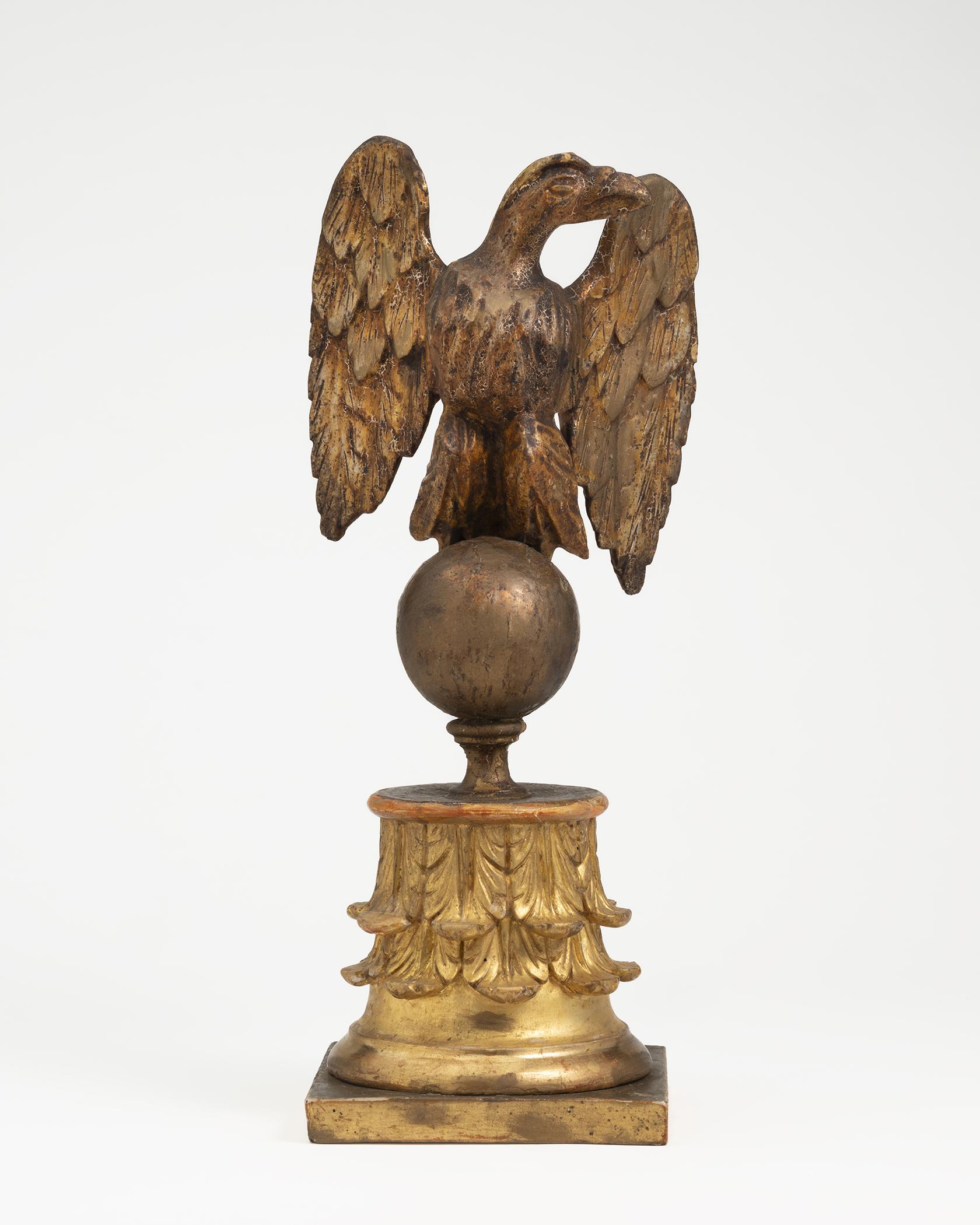 1957.1034.002 Figure, Bird (eagle), AT, view 2