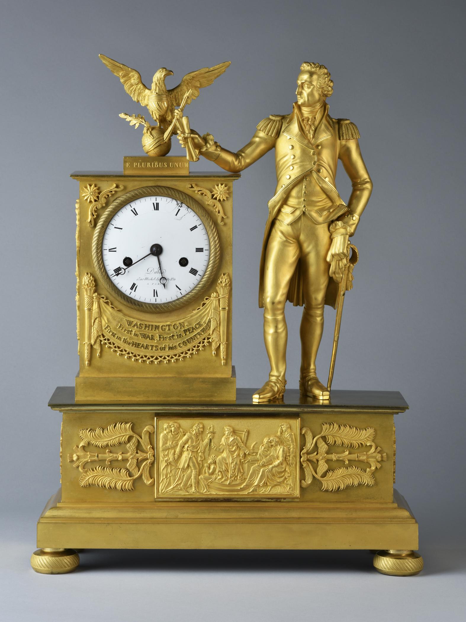 1957.1035 Clock, view 1