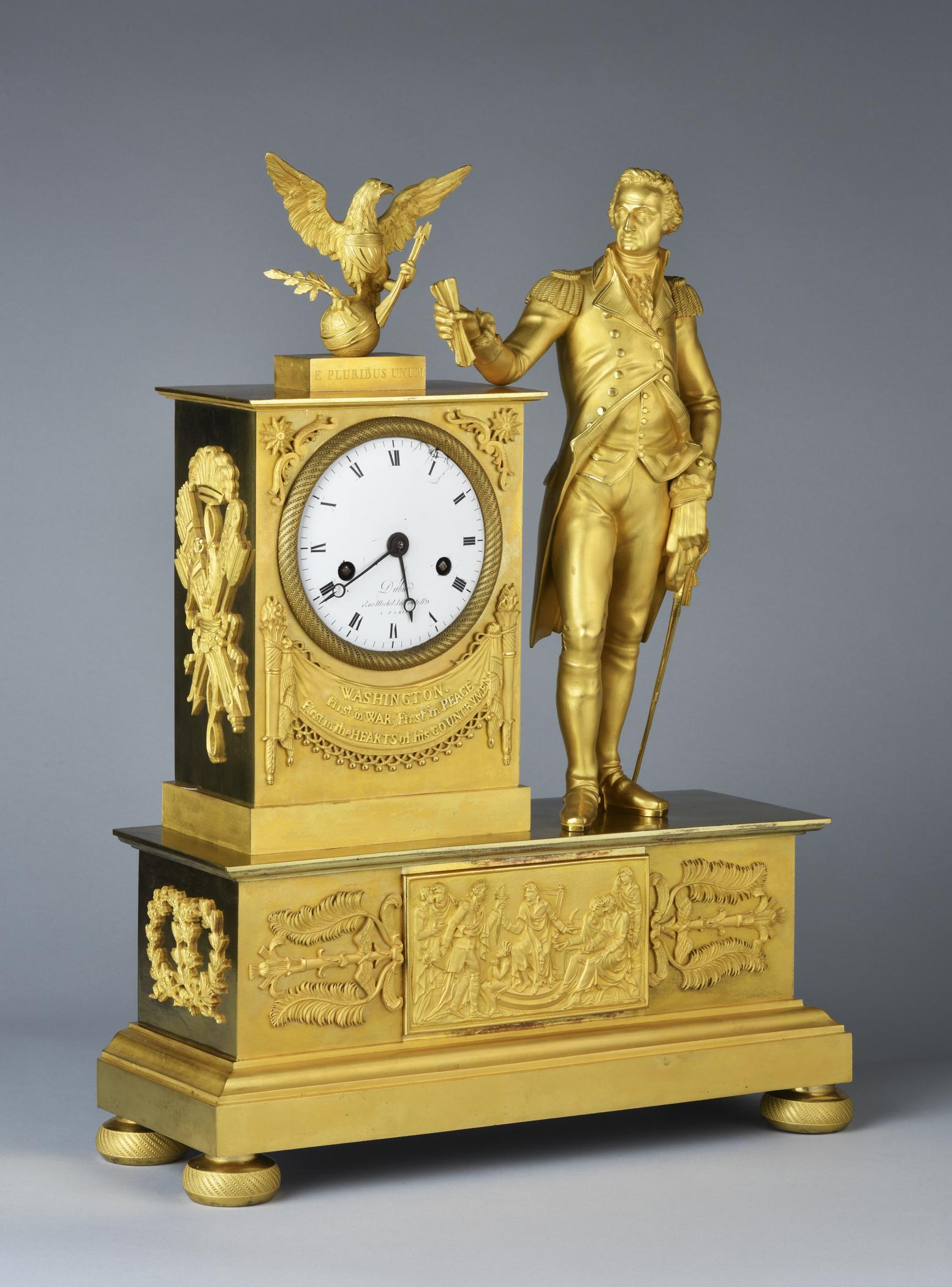 1957.1035 Clock, view 2