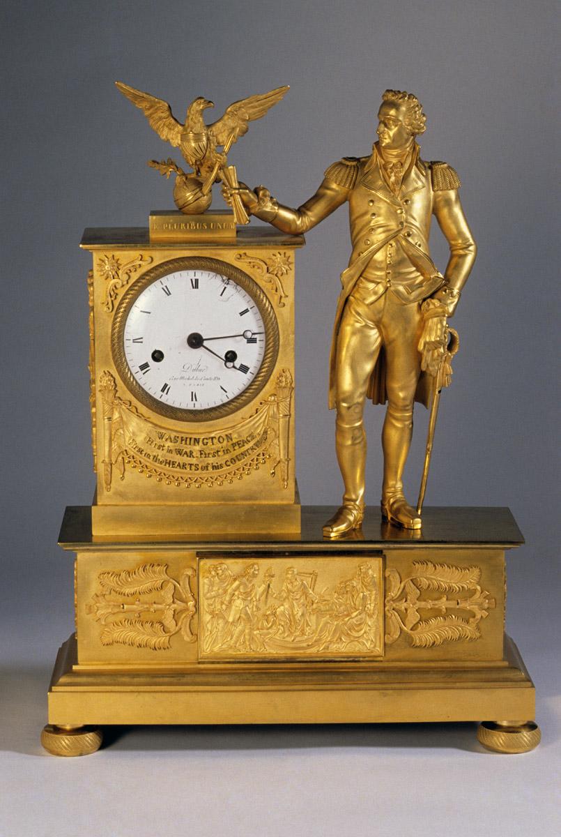1957.1035 Clock, Mantle clock