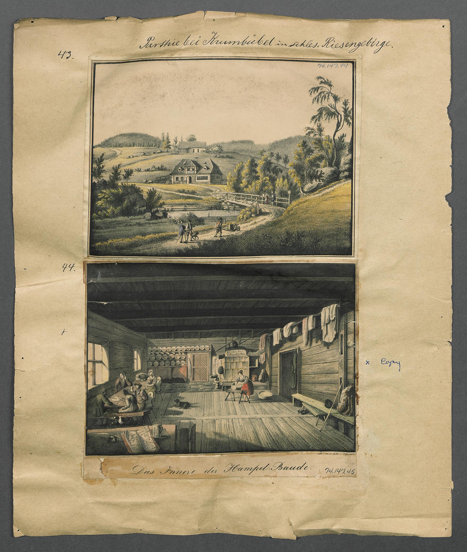 1974.0147.044 and 1974.0147.045 Prints, view 1
