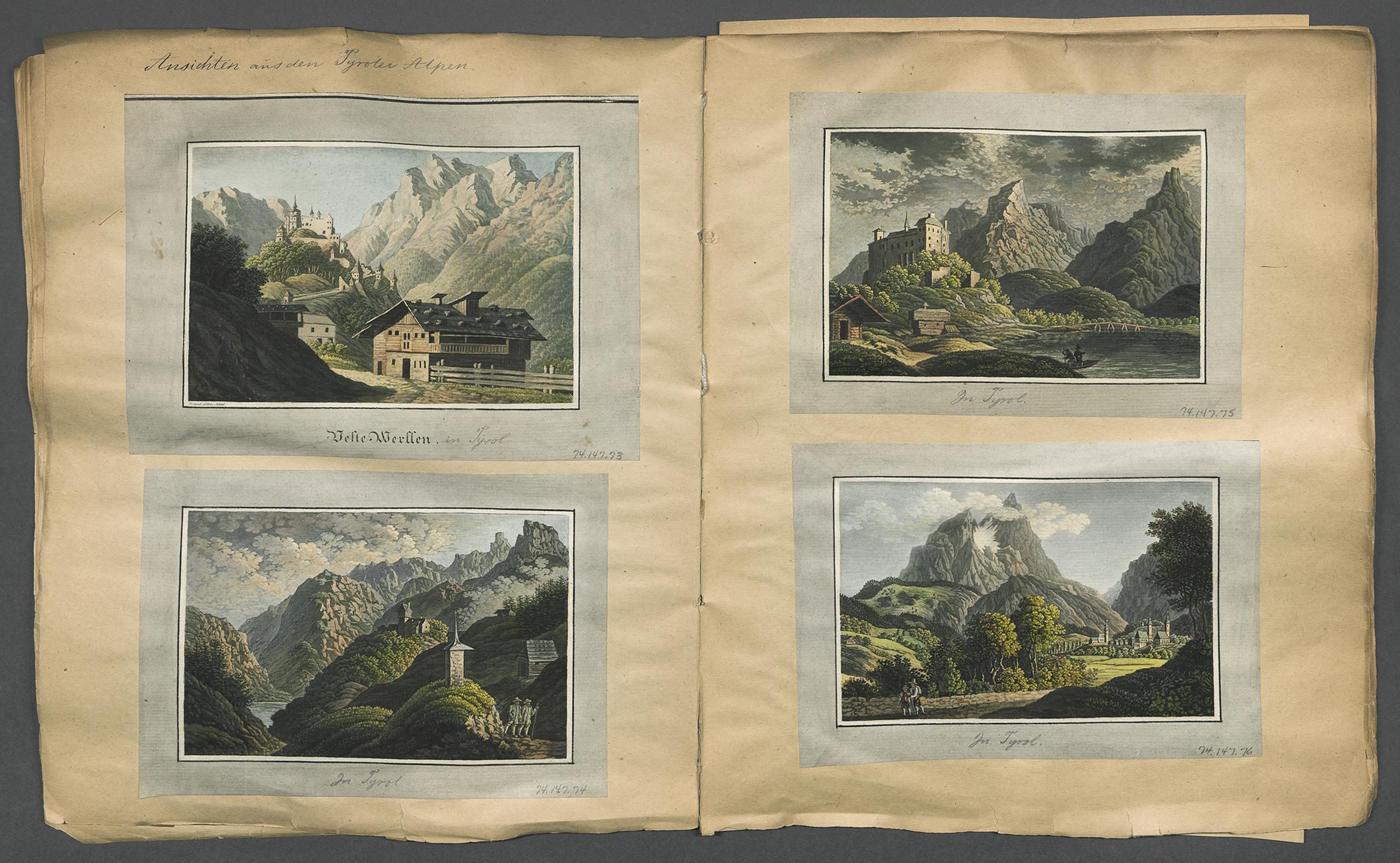 1974.0147.073, .074, .075 and .076 Prints, view 1