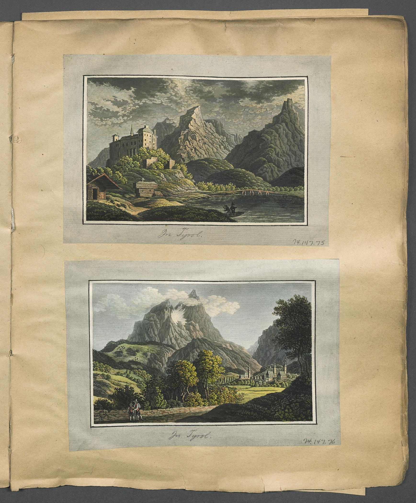 1974.0147.075 and 1974.0147.076 Prints, view 1