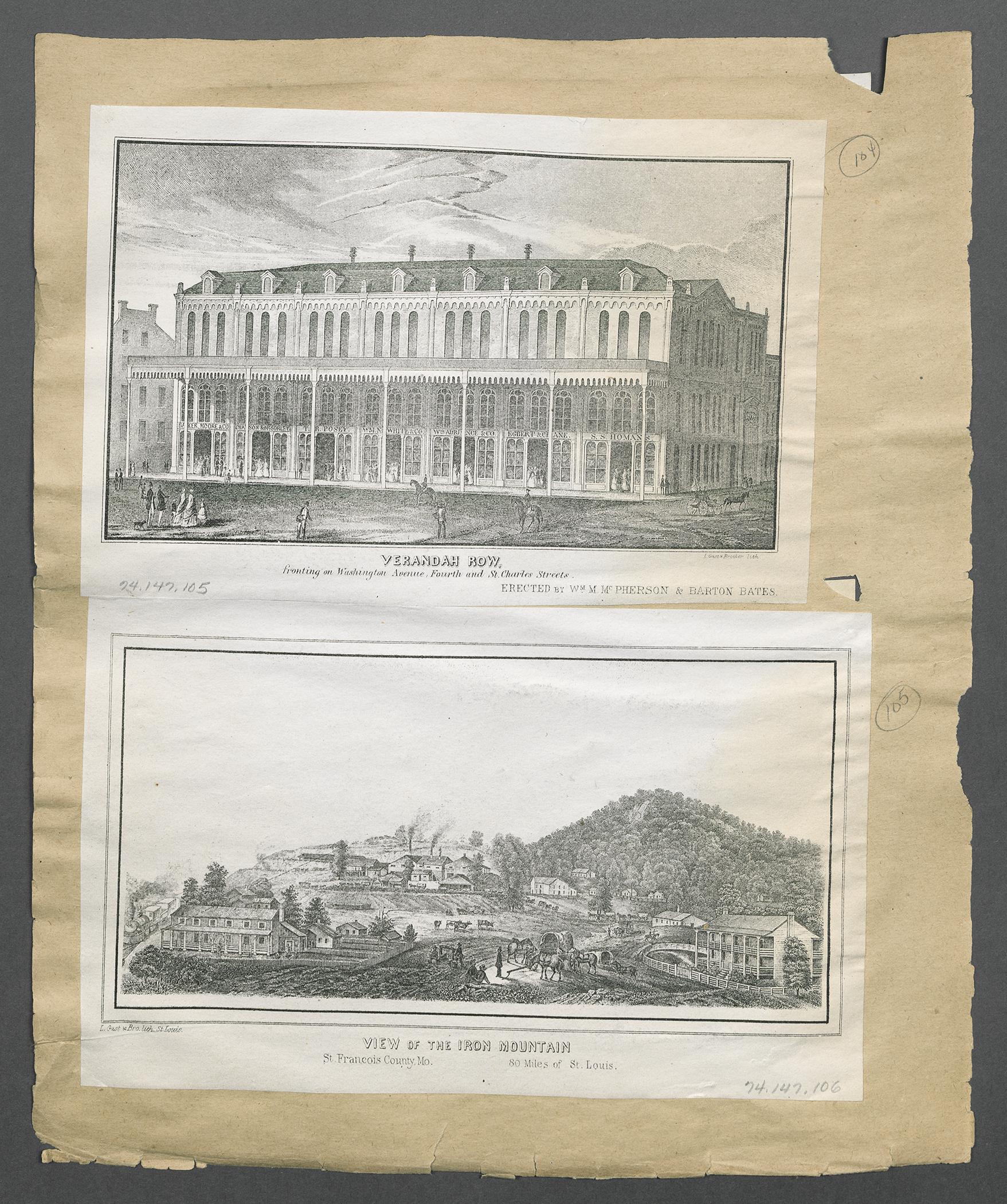 1974.0147.105 and 1974.0147.106 Prints, view 1