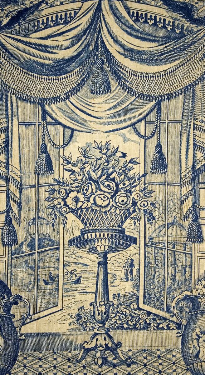 1957.1322.002 Bedcover, Pattern Detail