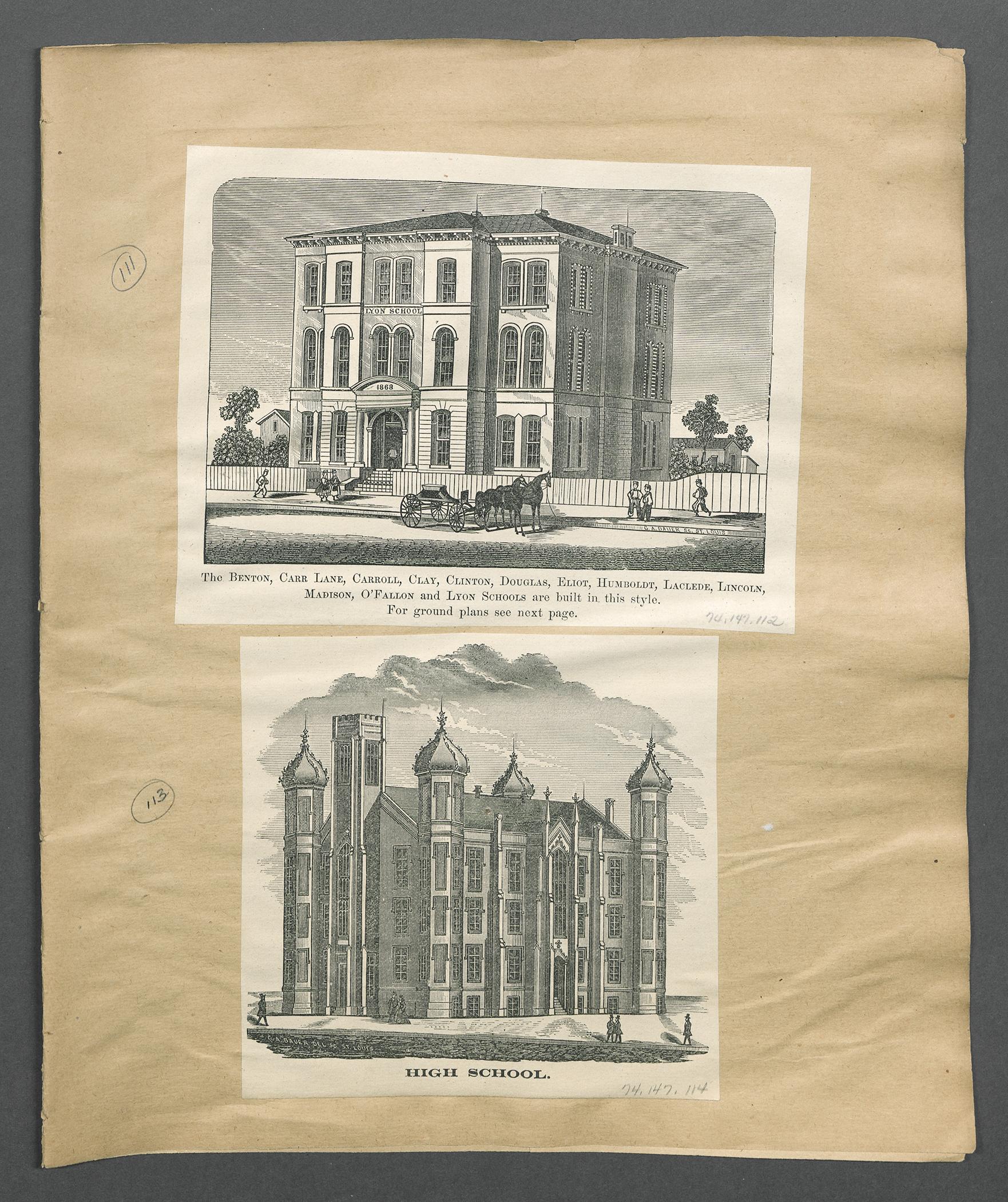 1974.0147.112 Print, 1974.0147.114 Print, view 1